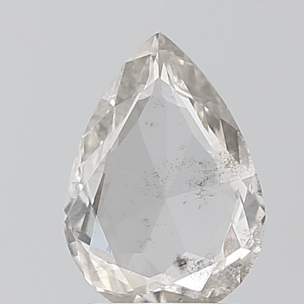 Loose Diamond - PEAR 1.11ct Salt and Pepper I1: Loose Diamond - PEAR 1.11ct Salt and Pepper I1 Source: This is a real non-mined Diamond that has been grown in a lab Shape: PEAR Carats: 1.11 Color: Salt and Pepper Certification: NONE Video:
