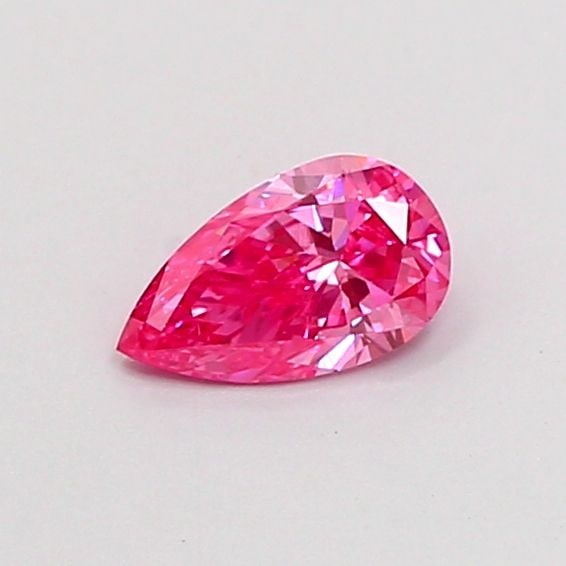 Loose Diamond - PEAR 0.37ct Fancy Vivid Pink VS1: Loose Diamond - PEAR 0.37ct Fancy Vivid Pink VS1 Source: This is a real non-mined Diamond that has been grown in a lab Shape: PEAR Carats: 0.37 Color: Fancy Vivid Pink Certification: IGI Video: