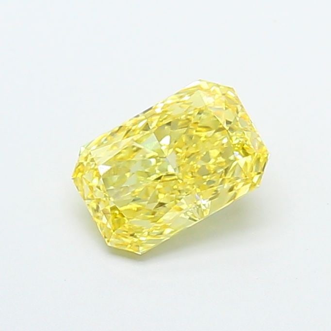 Loose Diamond - RADIANT 1.56ct Fancy Intense Yellow VVS2: Loose Diamond - RADIANT 1.56ct Fancy Intense Yellow VVS2 Source: This is a real non-mined Diamond that has been grown in a lab Shape: RADIANT Carats: 1.56 Color: Fancy Intense Yellow Certification: IG
