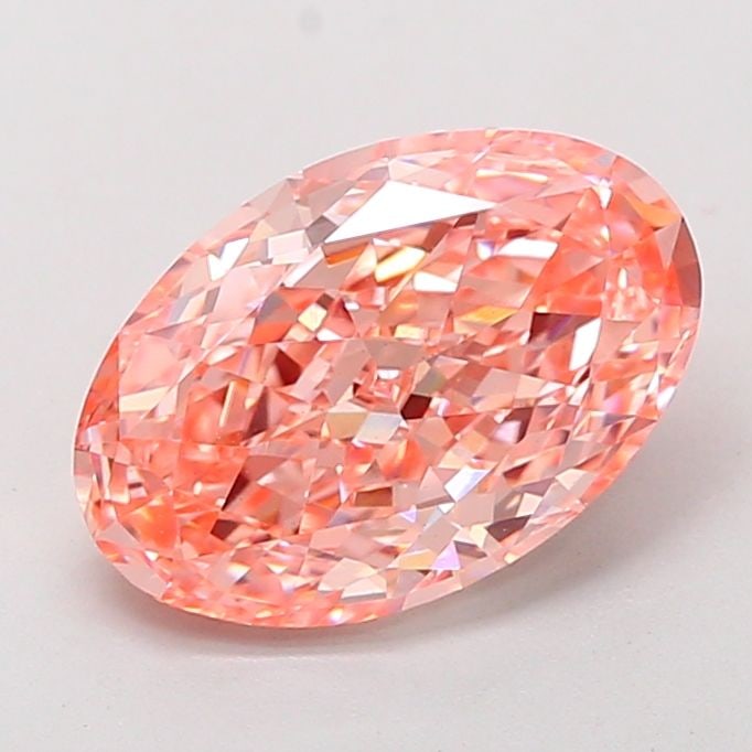 Loose Diamond - OVAL 2.7ct Fancy Vivid Pink VS1: Loose Diamond - OVAL 2.7ct Fancy Vivid Pink VS1 Source: This is a real non-mined Diamond that has been grown in a lab Shape: OVAL Carats: 2.7 Color: Fancy Vivid Pink Certification: IGI Video: