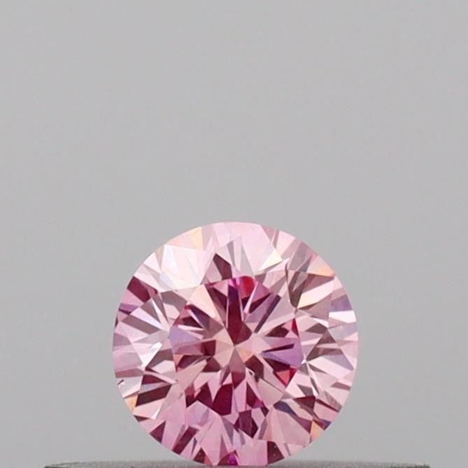 Loose Diamond - ROUND 0.19ct Fancy Intense Pink VS1: Loose Diamond - ROUND 0.19ct Fancy Intense Pink VS1 Source: This is a real non-mined Diamond that has been grown in a lab Shape: ROUND Carats: 0.19 Color: Fancy Intense Pink Certification: IGI Video: