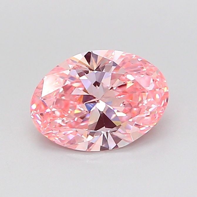 Loose Diamond - OVAL 1.1ct Fancy Vivid Pink VVS1: Loose Diamond - OVAL 1.1ct Fancy Vivid Pink VVS1 Source: This is a real non-mined Diamond that has been grown in a lab Shape: OVAL Carats: 1.1 Color: Fancy Vivid Pink Certification: IGI Video: