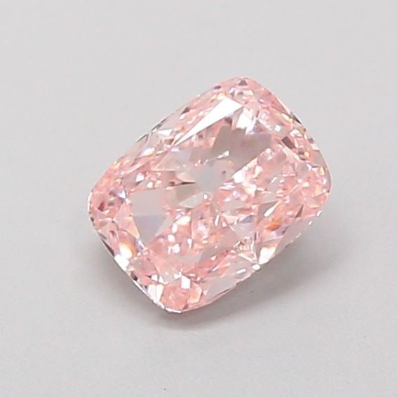 Loose Diamond - CUSHION MODIFIED 0.69ct Fancy Light Pink VVS2: Loose Diamond - CUSHION MODIFIED 0.69ct Fancy Light Pink VVS2 Source: This is a real non-mined Diamond that has been grown in a lab Shape: CUSHION MODIFIED Carats: 0.69 Color: Fancy Light Pink Certifi