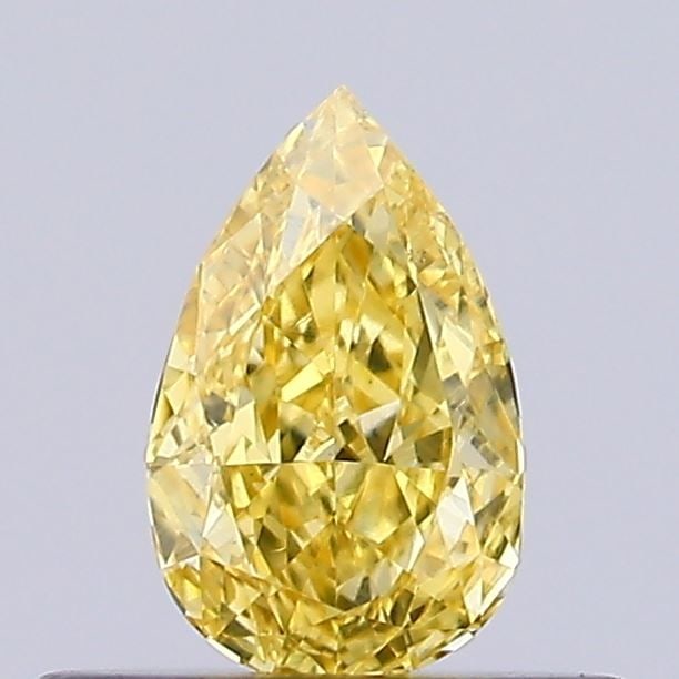 Loose Diamond - PEAR 0.27ct Fancy Intense Yellow VS1: Loose Diamond - PEAR 0.27ct Fancy Intense Yellow VS1 Source: This is a real non-mined Diamond that has been grown in a lab Shape: PEAR Carats: 0.27 Color: Fancy Intense Yellow Certification: NONE Vide