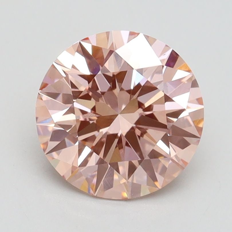Loose Diamond - ROUND 1.82ct Fancy Intense Pink VS1: Loose Diamond - ROUND 1.82ct Fancy Intense Pink VS1 Source: This is a real non-mined Diamond that has been grown in a lab Shape: ROUND Carats: 1.82 Color: Fancy Intense Pink Certification: IGI Video: