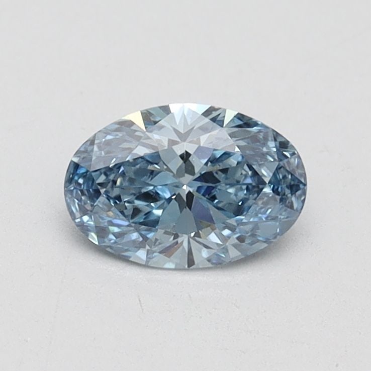 Loose Diamond - OVAL 0.5ct Fancy Vivid Blue VS1: Loose Diamond - OVAL 0.5ct Fancy Vivid Blue VS1 Source: This is a real non-mined Diamond that has been grown in a lab Shape: OVAL Carats: 0.5 Color: Fancy Vivid Blue Certification: IGI Video: