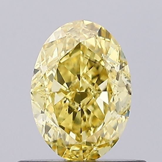 Loose Diamond - OVAL 0.56ct Fancy Intense Yellow VS2: Loose Diamond - OVAL 0.56ct Fancy Intense Yellow VS2 Source: This is a real non-mined Diamond that has been grown in a lab Shape: OVAL Carats: 0.56 Color: Fancy Intense Yellow Certification: IGI Video