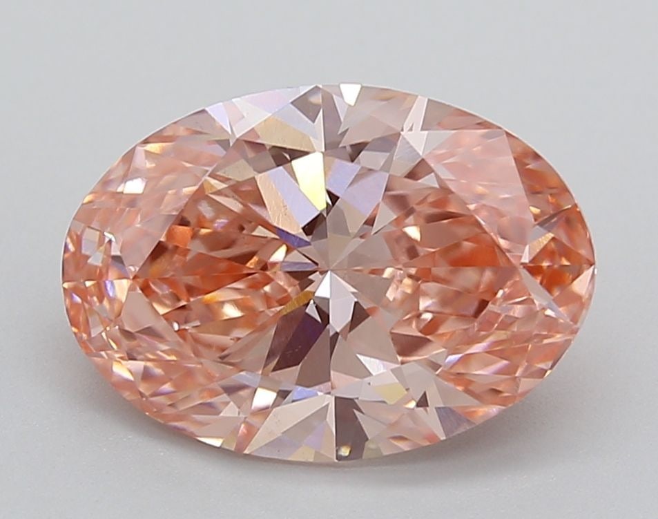 Loose Diamond - OVAL 3.25ct Fancy Pink VS1: Loose Diamond - OVAL 3.25ct Fancy Pink VS1 Source: This is a real non-mined Diamond that has been grown in a lab Shape: OVAL Carats: 3.25 Color: Fancy Pink Certification: IGI Video: