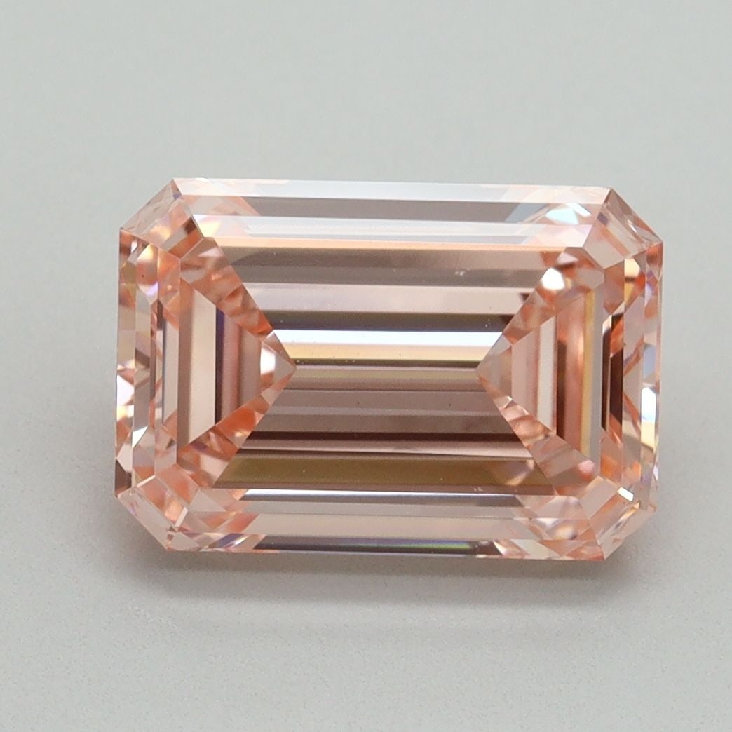 Loose Diamond - EMERALD 3.13ct Fancy Intense Pink VS1: Loose Diamond - EMERALD 3.13ct Fancy Intense Pink VS1 Source: This is a real non-mined Diamond that has been grown in a lab Shape: EMERALD Carats: 3.13 Color: Fancy Intense Pink Certification: IGI Vid
