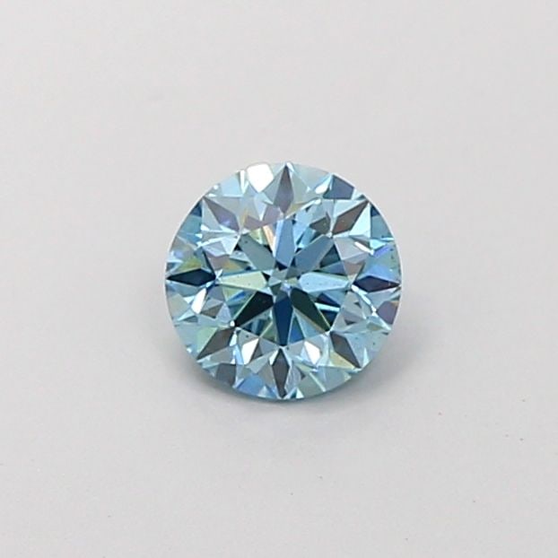 Loose Diamond - ROUND 0.62ct Fancy Vivid Blue VS1: Loose Diamond - ROUND 0.62ct Fancy Vivid Blue VS1 Source: This is a real non-mined Diamond that has been grown in a lab Shape: ROUND Carats: 0.62 Color: Fancy Vivid Blue Certification: NONE Video: