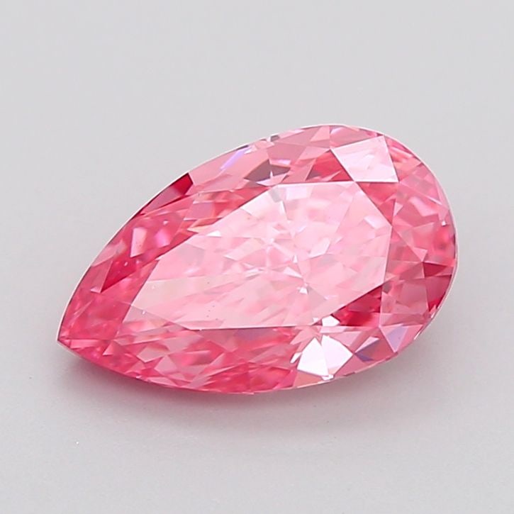 Loose Diamond - PEAR 2.05ct Fancy Vivid Pink VS1: Loose Diamond - PEAR 2.05ct Fancy Vivid Pink VS1 Source: This is a real non-mined Diamond that has been grown in a lab Shape: PEAR Carats: 2.05 Color: Fancy Vivid Pink Certification: IGI Video: