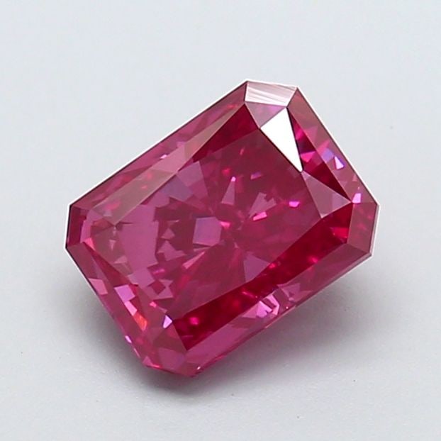 Loose Diamond - RADIANT 1.64ct Fancy Vivid Pink VS1: Loose Diamond - RADIANT 1.64ct Fancy Vivid Pink VS1 Source: This is a real non-mined Diamond that has been grown in a lab Shape: RADIANT Carats: 1.64 Color: Fancy Vivid Pink Certification: NONE Video: