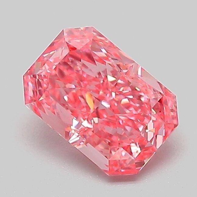 Loose Diamond - RADIANT 1.05ct Fancy Vivid Pink VS1: Loose Diamond - RADIANT 1.05ct Fancy Vivid Pink VS1 Source: This is a real non-mined Diamond that has been grown in a lab Shape: RADIANT Carats: 1.05 Color: Fancy Vivid Pink Certification: IGI Video: