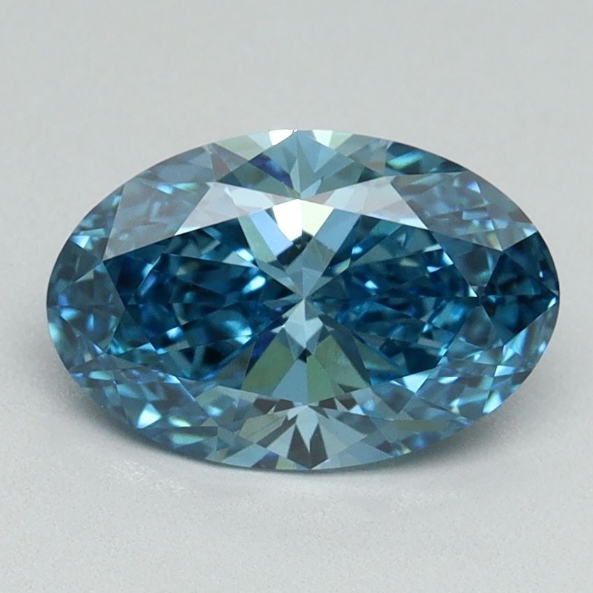 Loose Diamond - OVAL 1.5ct Fancy Vivid Blue VS1: Loose Diamond - OVAL 1.5ct Fancy Vivid Blue VS1 Source: This is a real non-mined Diamond that has been grown in a lab Shape: OVAL Carats: 1.5 Color: Fancy Vivid Blue Certification: IGI Video:
