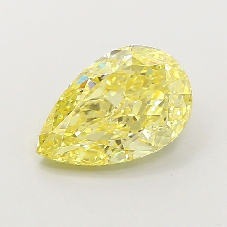 Loose Diamond - PEAR 2.1ct Fancy Light Yellow VVS2: Loose Diamond - PEAR 2.1ct Fancy Light Yellow VVS2 Source: This is a real non-mined Diamond that has been grown in a lab Shape: PEAR Carats: 2.1 Color: Fancy Light Yellow Certification: IGI Video: