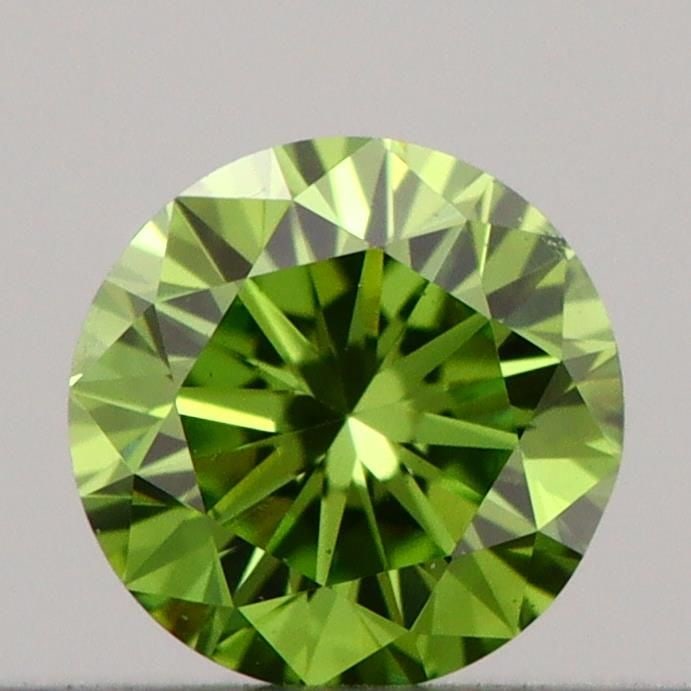 Loose Diamond - ROUND 0.18ct Fancy Vivid Green VS2: Loose Diamond - ROUND 0.18ct Fancy Vivid Green VS2 Source: This is a real non-mined Diamond that has been grown in a lab Shape: ROUND Carats: 0.18 Color: Fancy Vivid Green Certification: IGI Video: