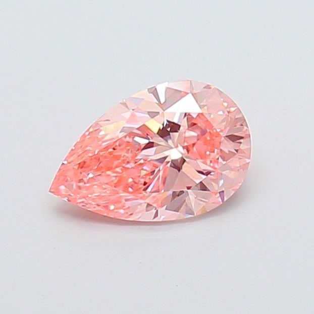 Loose Diamond - PEAR 1.02ct Fancy Vivid Pink VS1: Loose Diamond - PEAR 1.02ct Fancy Vivid Pink VS1 Source: This is a real non-mined Diamond that has been grown in a lab Shape: PEAR Carats: 1.02 Color: Fancy Vivid Pink Certification: IGI Video: