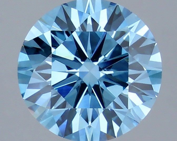 Ideal Loose Diamond - ROUND 2.98ct Fancy Vivid Blue VS1: Ideal Loose Diamond - ROUND 2.98ct Fancy Vivid Blue VS1 Source: This is a real non-mined Diamond that has been grown in a lab Shape: ROUND Carats: 2.98 Color: Fancy Vivid Blue Certification: IGI Video