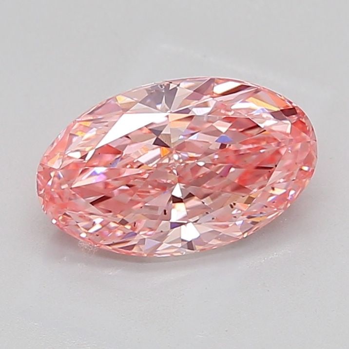 Loose Diamond - OVAL 3.0ct Fancy Vivid Pink SI1: Loose Diamond - OVAL 3.0ct Fancy Vivid Pink SI1 Source: This is a real non-mined Diamond that has been grown in a lab Shape: OVAL Carats: 3.0 Color: Fancy Vivid Pink Certification: IGI The Diamond Dep