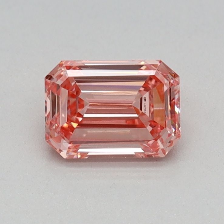 Loose Diamond - EMERALD 0.49ct Fancy Vivid Pink VVS2: Loose Diamond - EMERALD 0.49ct Fancy Vivid Pink VVS2 Source: This is a real non-mined Diamond that has been grown in a lab Shape: EMERALD Carats: 0.49 Color: Fancy Vivid Pink Certification: IGI Video: