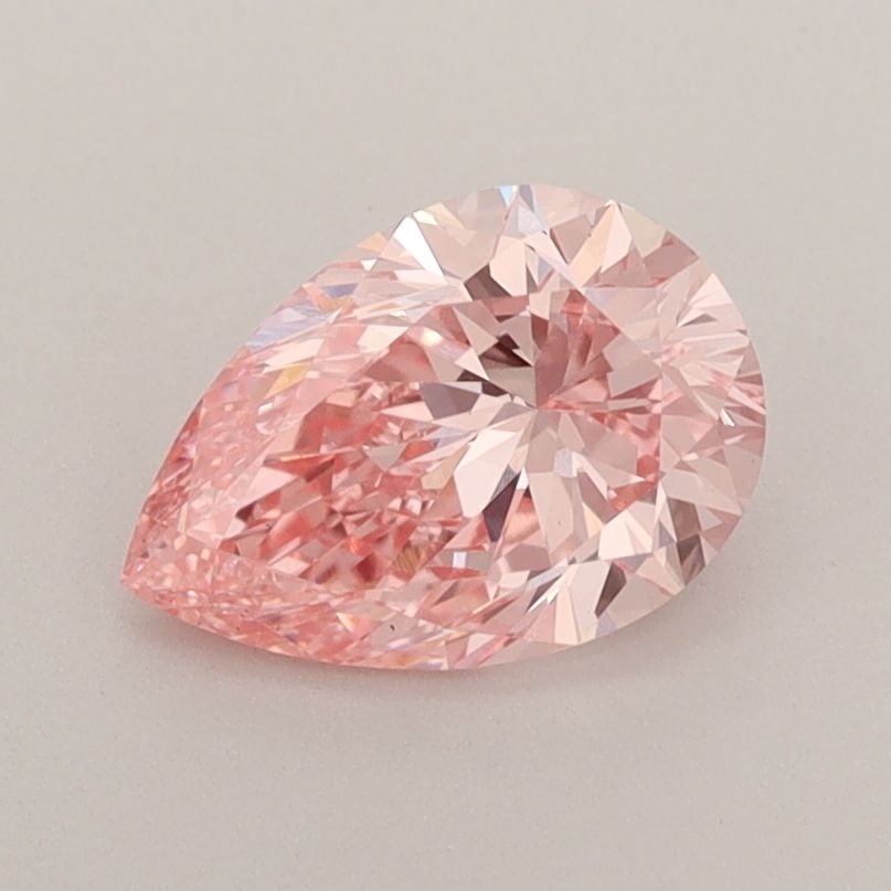 Loose Diamond - PEAR 0.94ct Fancy Vivid Pink VS1: Loose Diamond - PEAR 0.94ct Fancy Vivid Pink VS1 Source: This is a real non-mined Diamond that has been grown in a lab Shape: PEAR Carats: 0.94 Color: Fancy Vivid Pink Certification: IGI Video:
