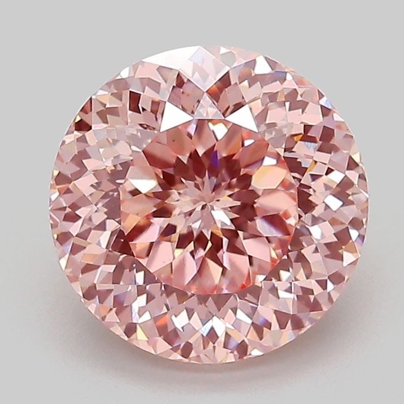 Loose Diamond - ROUND 3.05ct Fancy Intense Pink VVS2: Loose Diamond - ROUND 3.05ct Fancy Intense Pink VVS2 Source: This is a real non-mined Diamond that has been grown in a lab Shape: ROUND Carats: 3.05 Color: Fancy Intense Pink Certification: IGI The Di