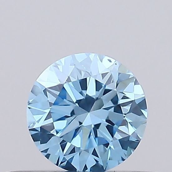 Loose Diamond - ROUND 0.28ct Fancy Vivid Blue VS2: Loose Diamond - ROUND 0.28ct Fancy Vivid Blue VS2 Source: This is a real non-mined Diamond that has been grown in a lab Shape: ROUND Carats: 0.28 Color: Fancy Vivid Blue Certification: IGI Video: