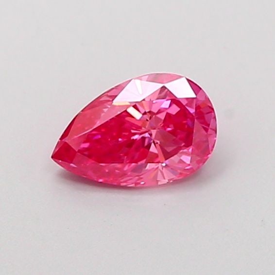 Loose Diamond - PEAR 0.6ct Fancy Vivid Pink VVS2: Loose Diamond - PEAR 0.6ct Fancy Vivid Pink VVS2 Source: This is a real non-mined Diamond that has been grown in a lab Shape: PEAR Carats: 0.6 Color: Fancy Vivid Pink Certification: IGI Video: