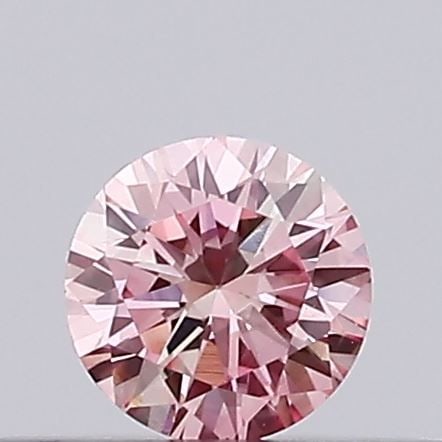 Loose Diamond - ROUND 0.16ct Fancy Intense Pink VS1: Loose Diamond - ROUND 0.16ct Fancy Intense Pink VS1 Source: This is a real non-mined Diamond that has been grown in a lab Shape: ROUND Carats: 0.16 Color: Fancy Intense Pink Certification: IGI Video: