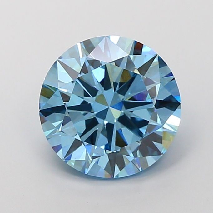 Loose Diamond - ROUND 5.0ct Fancy Vivid Blue VS1: Loose Diamond - ROUND 5.0ct Fancy Vivid Blue VS1 Source: This is a real non-mined Diamond that has been grown in a lab Shape: ROUND Carats: 5.0 Color: Fancy Vivid Blue Certification: IGI Video: