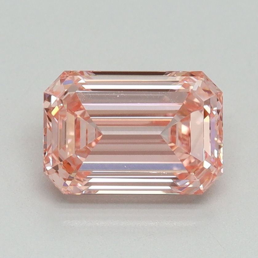 Loose Diamond - EMERALD 1.51ct Fancy Vivid Pink VVS2: Loose Diamond - EMERALD 1.51ct Fancy Vivid Pink VVS2 Source: This is a real non-mined Diamond that has been grown in a lab Shape: EMERALD Carats: 1.51 Color: Fancy Vivid Pink Certification: IGI Video: