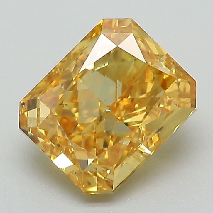 Loose Diamond - RADIANT 2.12ct Fancy Vivid Yellow VS1: Loose Diamond - RADIANT 2.12ct Fancy Vivid Yellow VS1 Source: This is a real non-mined Diamond that has been grown in a lab Shape: RADIANT Carats: 2.12 Color: Fancy Vivid Yellow Certification: IGI Vid