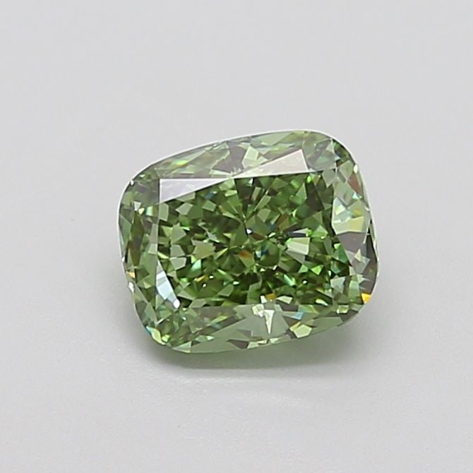 Loose Diamond - CUSHION MODIFIED 1.74ct Fancy Vivid Green VVS2: Loose Diamond - CUSHION MODIFIED 1.74ct Fancy Vivid Green VVS2 Source: This is a real non-mined Diamond that has been grown in a lab Shape: CUSHION MODIFIED Carats: 1.74 Color: Fancy Vivid Green Certi
