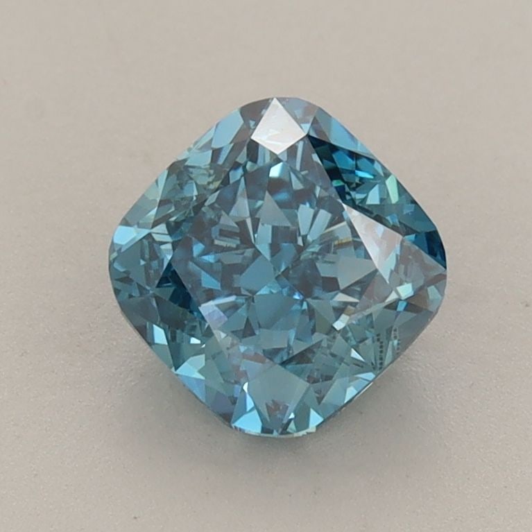 Loose Diamond - CUSHION MODIFIED 1.33ct Fancy Vivid Blue VS1: Loose Diamond - CUSHION MODIFIED 1.33ct Fancy Vivid Blue VS1 Source: This is a real non-mined Diamond that has been grown in a lab Shape: CUSHION MODIFIED Carats: 1.33 Color: Fancy Vivid Blue Certific