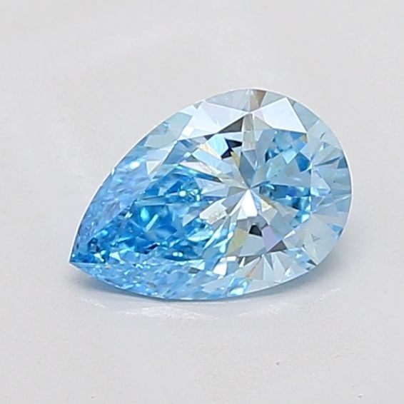 Loose Diamond - PEAR 1.01ct Fancy Vivid Blue VS1: Loose Diamond - PEAR 1.01ct Fancy Vivid Blue VS1 Source: This is a real non-mined Diamond that has been grown in a lab Shape: PEAR Carats: 1.01 Color: Fancy Vivid Blue Certification: IGI Video: