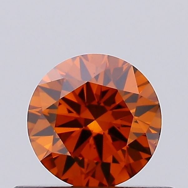 Ideal Loose Diamond - ROUND 0.35ct Fancy Vivid Orange VS2: Ideal Loose Diamond - ROUND 0.35ct Fancy Vivid Orange VS2 Source: This is a real non-mined Diamond that has been grown in a lab Shape: ROUND Carats: 0.35 Color: Fancy Vivid Orange Certification: IGI V