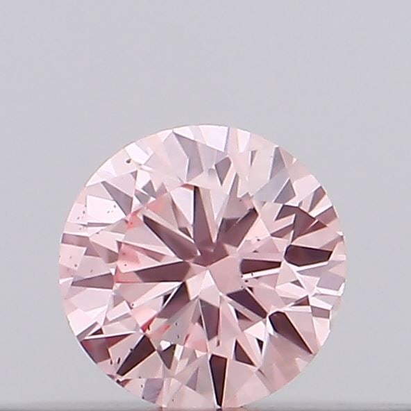Loose Diamond - ROUND 0.1ct Fancy Intense Pink VS2: Loose Diamond - ROUND 0.1ct Fancy Intense Pink VS2 Source: This is a real non-mined Diamond that has been grown in a lab Shape: ROUND Carats: 0.1 Color: Fancy Intense Pink Certification: IGI Video: