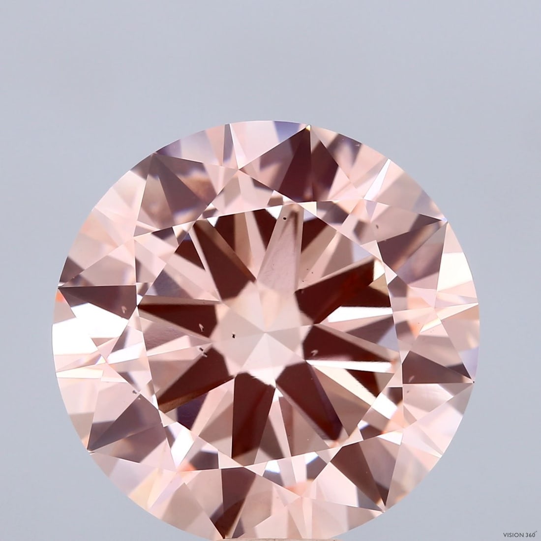 Loose Diamond - ROUND 17.23ct Fancy Intense Pink VS2: Loose Diamond - ROUND 17.23ct Fancy Intense Pink VS2 Source: This is a real non-mined Diamond that has been grown in a lab Shape: ROUND Carats: 17.23 Color: Fancy Intense Pink Certification: IGI Video