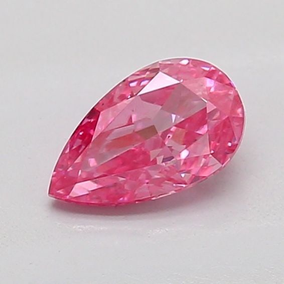 Loose Diamond - PEAR 0.51ct Fancy Vivid Pink VS1: Loose Diamond - PEAR 0.51ct Fancy Vivid Pink VS1 Source: This is a real non-mined Diamond that has been grown in a lab Shape: PEAR Carats: 0.51 Color: Fancy Vivid Pink Certification: IGI Video: