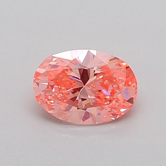 Loose Diamond - OVAL 0.45ct Fancy Vivid Pink VS2: Loose Diamond - OVAL 0.45ct Fancy Vivid Pink VS2 Source: This is a real non-mined Diamond that has been grown in a lab Shape: OVAL Carats: 0.45 Color: Fancy Vivid Pink Certification: IGI Video: