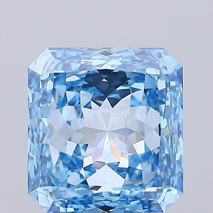 Loose Diamond - RADIANT 10.0ct Fancy Vivid Blue VS1: Loose Diamond - RADIANT 10.0ct Fancy Vivid Blue VS1 Source: This is a real non-mined Diamond that has been grown in a lab Shape: RADIANT Carats: 10.0 Color: Fancy Vivid Blue Certification: IGI Video: