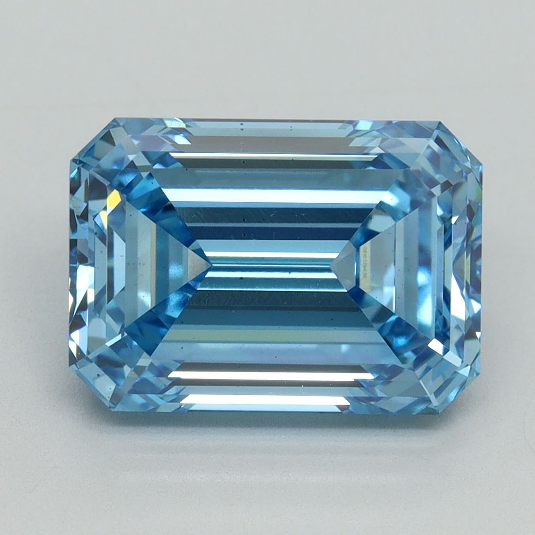Loose Diamond - EMERALD 5.16ct Fancy Vivid Blue VS2 (1 of 1)