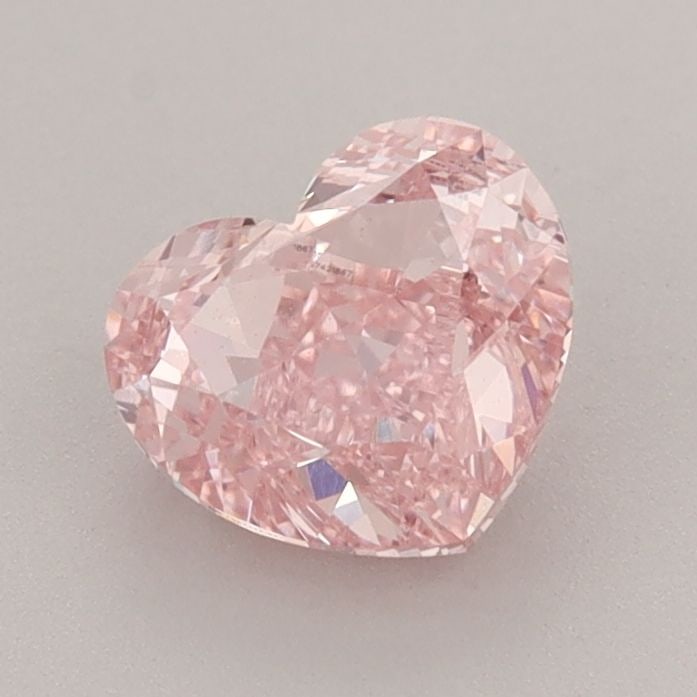 Loose Diamond - HEART 1.31ct Fancy Vivid Pink VVS2: Loose Diamond - HEART 1.31ct Fancy Vivid Pink VVS2 Source: This is a real non-mined Diamond that has been grown in a lab Shape: HEART Carats: 1.31 Color: Fancy Vivid Pink Certification: IGI Video: