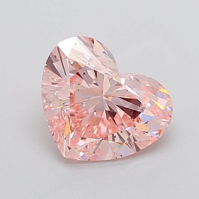 Loose Diamond - HEART 3.2ct Fancy Intense Pink SI1: Loose Diamond - HEART 3.2ct Fancy Intense Pink SI1 Source: This is a real non-mined Diamond that has been grown in a lab Shape: HEART Carats: 3.2 Color: Fancy Intense Pink Certification: IGI The Diamo