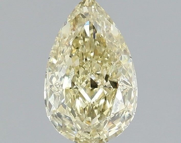 Loose Diamond - PEAR 1.09ct Fancy Yellow VS1: Loose Diamond - PEAR 1.09ct Fancy Yellow VS1 Source: This is a real non-mined Diamond that has been grown in a lab Shape: PEAR Carats: 1.09 Color: Fancy Yellow Certification: IGI Video: