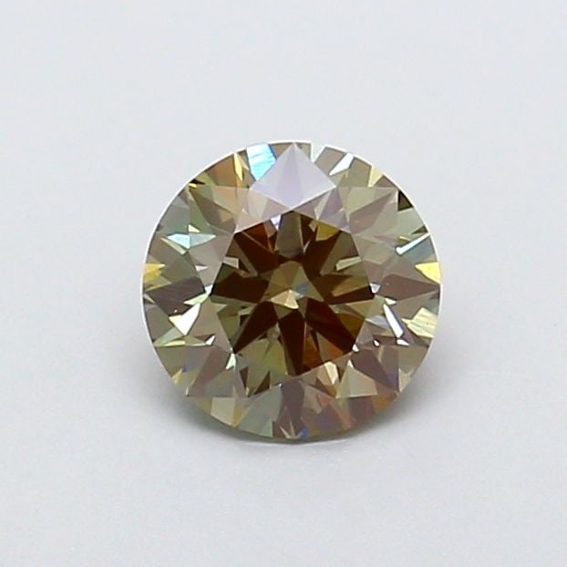 Ideal Loose Diamond - ROUND 1.03ct Fancy Vivid Pinkish Green VS1: Ideal Loose Diamond - ROUND 1.03ct Fancy Vivid Pinkish Green VS1 Source: This is a real non-mined Diamond that has been grown in a lab Shape: ROUND Carats: 1.03 Color: Fancy Vivid Pinkish Green Certif