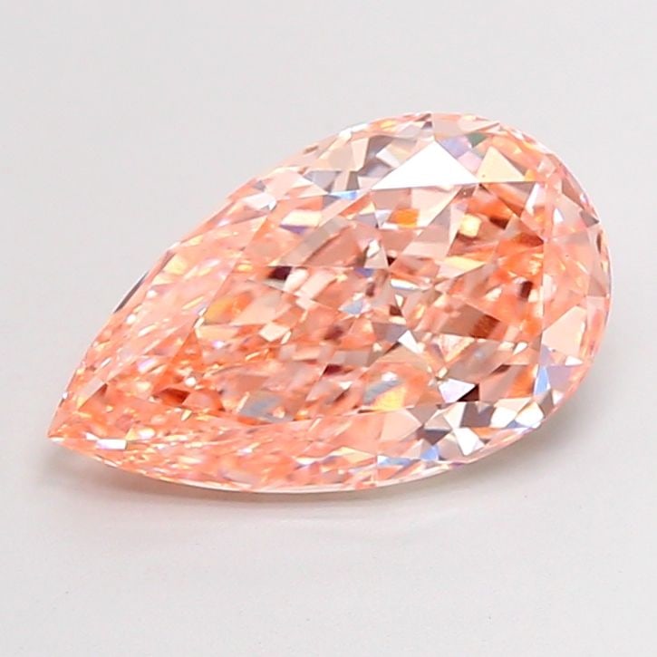 Loose Diamond - PEAR 4.62ct Fancy Intense Brown Orange VS1: Loose Diamond - PEAR 4.62ct Fancy Intense Brown Orange VS1 Source: This is a real non-mined Diamond that has been grown in a lab Shape: PEAR Carats: 4.62 Color: Fancy Intense Brown Orange Certificatio
