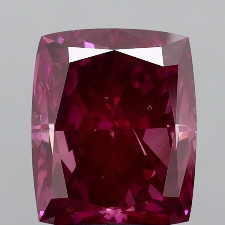Loose Diamond - CUSHION MODIFIED 4.26ct Fancy Deep Pink VS2: Loose Diamond - CUSHION MODIFIED 4.26ct Fancy Deep Pink VS2 Source: This is a real non-mined Diamond that has been grown in a lab Shape: CUSHION MODIFIED Carats: 4.26 Color: Fancy Deep Pink Certificat