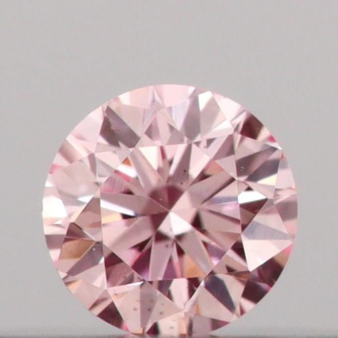 Loose Diamond - ROUND 0.09ct Fancy Intense Pink SI1: Loose Diamond - ROUND 0.09ct Fancy Intense Pink SI1 Source: This is a real non-mined Diamond that has been grown in a lab Shape: ROUND Carats: 0.09 Color: Fancy Intense Pink Certification: IGI Video: