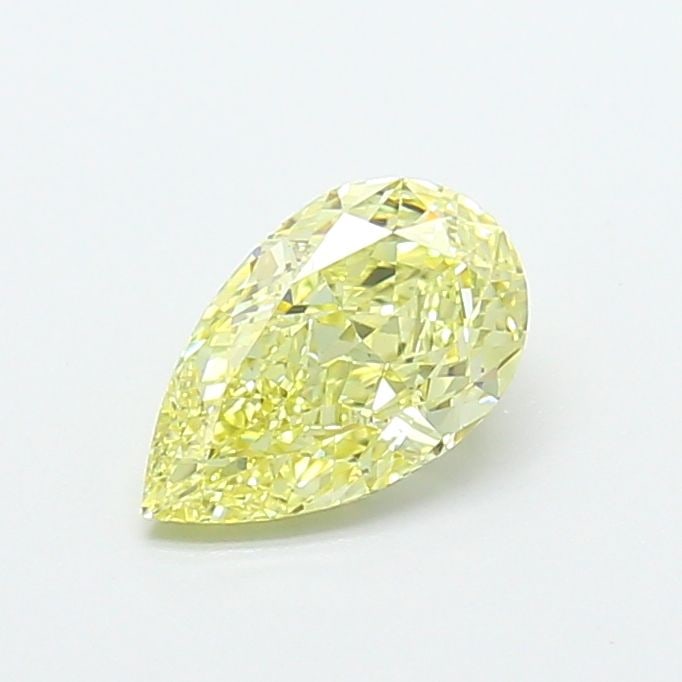 Loose Diamond - PEAR 1.09ct Fancy Yellow VS1: Loose Diamond - PEAR 1.09ct Fancy Yellow VS1 Source: This is a real non-mined Diamond that has been grown in a lab Shape: PEAR Carats: 1.09 Color: Fancy Yellow Certification: IGI Video: